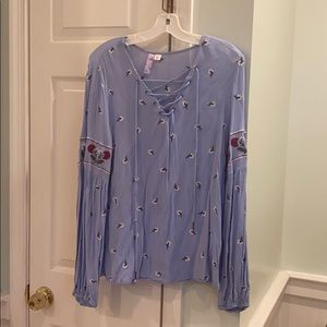 Lavender Long-Sleeve Shirt